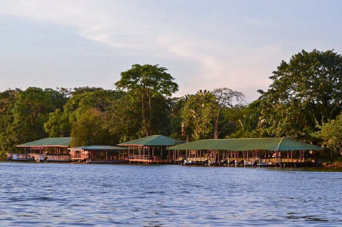 Tortuguero Canals in front of Mawamba Lodge